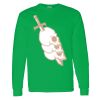 Heavy Cotton 100% Cotton Long Sleeve T Shirt Thumbnail