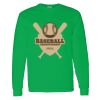 Heavy Cotton 100% Cotton Long Sleeve T Shirt Thumbnail