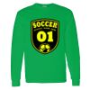 Heavy Cotton 100% Cotton Long Sleeve T Shirt Thumbnail
