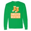 Heavy Cotton 100% Cotton Long Sleeve T Shirt Thumbnail