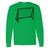 Heavy Cotton 100% Cotton Long Sleeve T Shirt Thumbnail