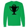 Heavy Cotton 100% Cotton Long Sleeve T Shirt Thumbnail