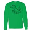 Heavy Cotton 100% Cotton Long Sleeve T Shirt Thumbnail