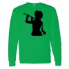 Heavy Cotton 100% Cotton Long Sleeve T Shirt Thumbnail