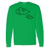 Heavy Cotton 100% Cotton Long Sleeve T Shirt Thumbnail