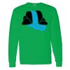 Heavy Cotton 100% Cotton Long Sleeve T Shirt Thumbnail