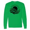 Heavy Cotton 100% Cotton Long Sleeve T Shirt Thumbnail