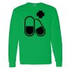 Heavy Cotton 100% Cotton Long Sleeve T Shirt Thumbnail