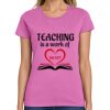 Ladies Heavy Cotton 100% Cotton T Shirt Thumbnail