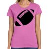 Ladies Heavy Cotton 100% Cotton T Shirt Thumbnail