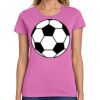 Ladies Heavy Cotton 100% Cotton T Shirt Thumbnail