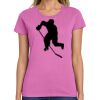 Ladies Heavy Cotton 100% Cotton T Shirt Thumbnail