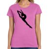 Ladies Heavy Cotton 100% Cotton T Shirt Thumbnail