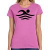 Ladies Heavy Cotton 100% Cotton T Shirt Thumbnail