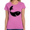 Ladies Heavy Cotton 100% Cotton T Shirt Thumbnail