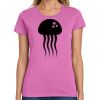 Ladies Heavy Cotton 100% Cotton T Shirt Thumbnail