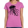 Ladies Heavy Cotton 100% Cotton T Shirt Thumbnail