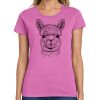 Ladies Heavy Cotton 100% Cotton T Shirt Thumbnail