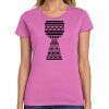 Ladies Heavy Cotton 100% Cotton T Shirt Thumbnail