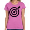 Ladies Heavy Cotton 100% Cotton T Shirt Thumbnail