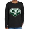 Youth Heavy Cotton 100% Cotton Long Sleeve T Shirt Thumbnail