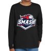 Youth Heavy Cotton 100% Cotton Long Sleeve T Shirt Thumbnail
