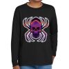 Youth Heavy Cotton 100% Cotton Long Sleeve T Shirt Thumbnail