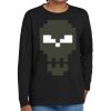 Youth Heavy Cotton 100% Cotton Long Sleeve T Shirt Thumbnail