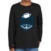 Youth Heavy Cotton 100% Cotton Long Sleeve T Shirt Thumbnail