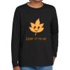 Youth Heavy Cotton 100% Cotton Long Sleeve T Shirt Thumbnail