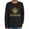 Youth Heavy Cotton 100% Cotton Long Sleeve T Shirt Thumbnail