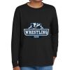 Youth Heavy Cotton 100% Cotton Long Sleeve T Shirt Thumbnail