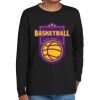 Youth Heavy Cotton 100% Cotton Long Sleeve T Shirt Thumbnail