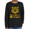Youth Heavy Cotton 100% Cotton Long Sleeve T Shirt Thumbnail