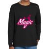 Youth Heavy Cotton 100% Cotton Long Sleeve T Shirt Thumbnail