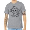 Unisex Heather CVC Short Sleeve Tee Thumbnail