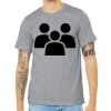 Unisex Heather CVC Short Sleeve Tee Thumbnail